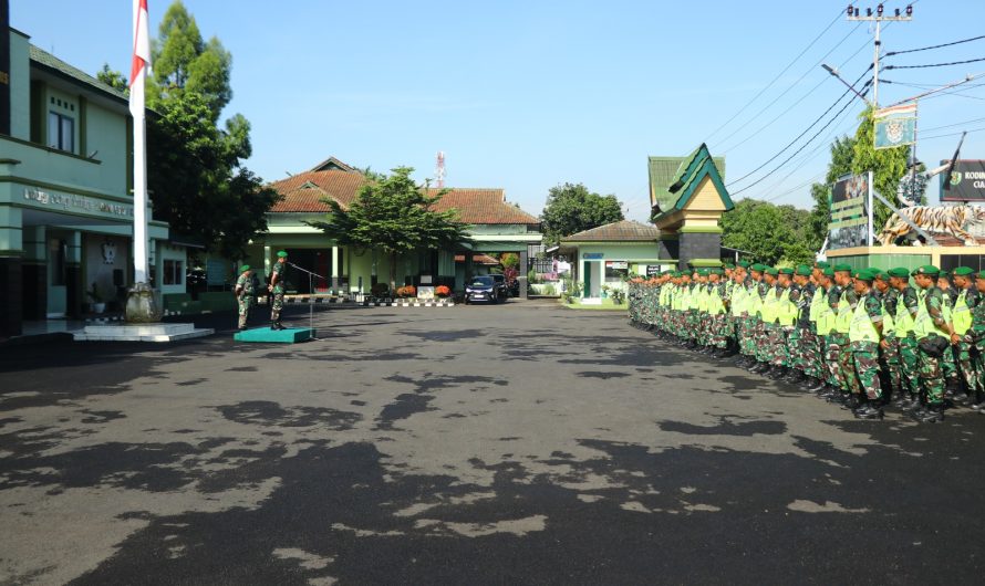Apel siaga pelaksanaan Natal 2024 dan tahun baru 2025, Kodim 0613/Ciamis