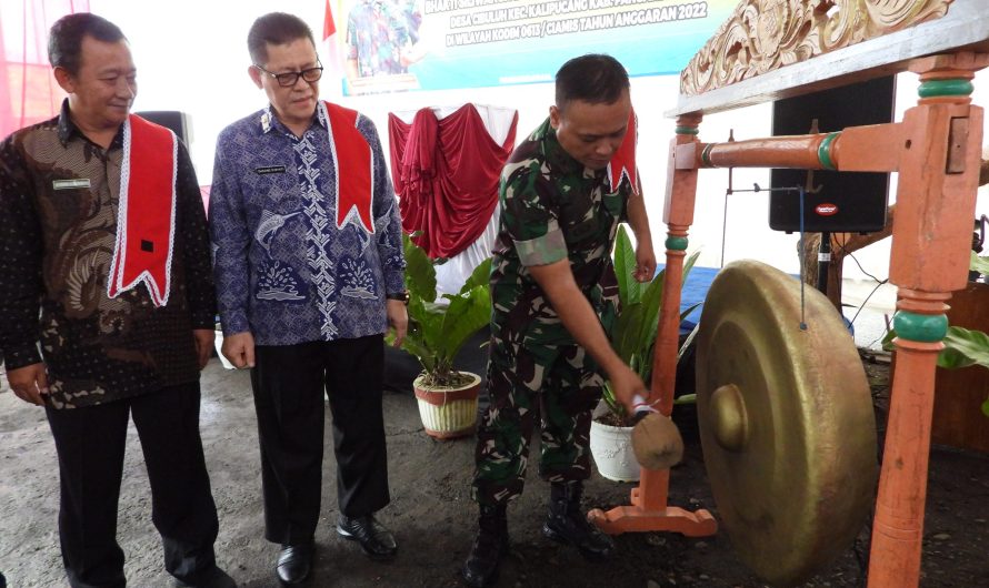 Program BSMSS Kodim 0613/Ciamis Korem 062/Tarumanagara kembali di Gelar di Kabupaten Pangandaran