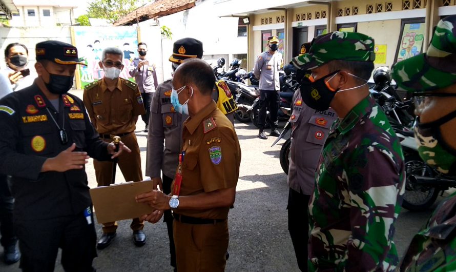 Kodim 0613 Ciamis Laksanakan Operasi Gabungan PPKM Darurat