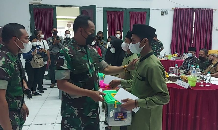 Serahkan Bantuan ke Berbagai Pihak, Pangdam III/Siliwangi Ikuti Doa Bersama dalam Rangka Hari Juang TNI AD DiMakodim Ciamis