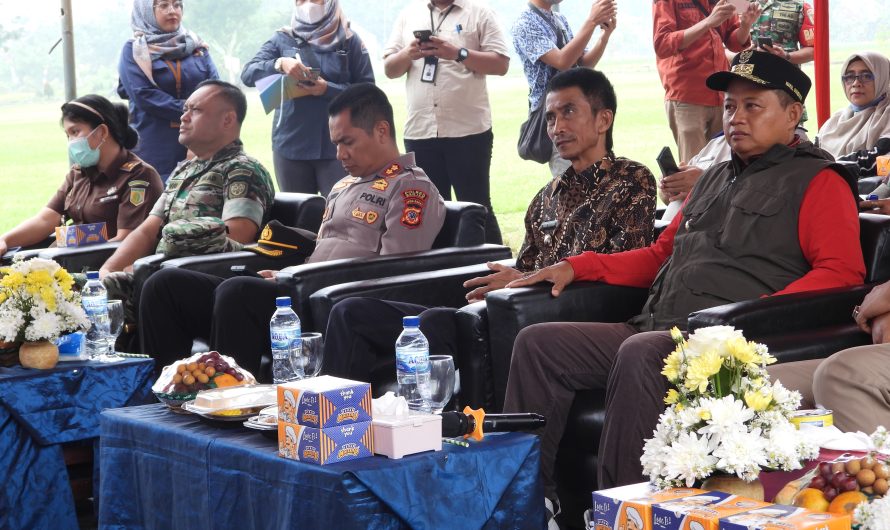 Dandim Ciamis Bersama Wakil Gubernur Jabar Hadiri GEMAPATAS di Kota Banjar