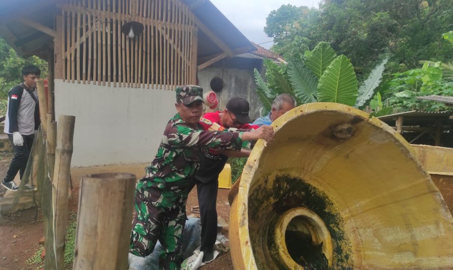 Jajaran Koramil Kodim 0613/Ciamis,Bersama Pemkot Kota Banjar Lakukan Pemberantasan sarang Nyamuk