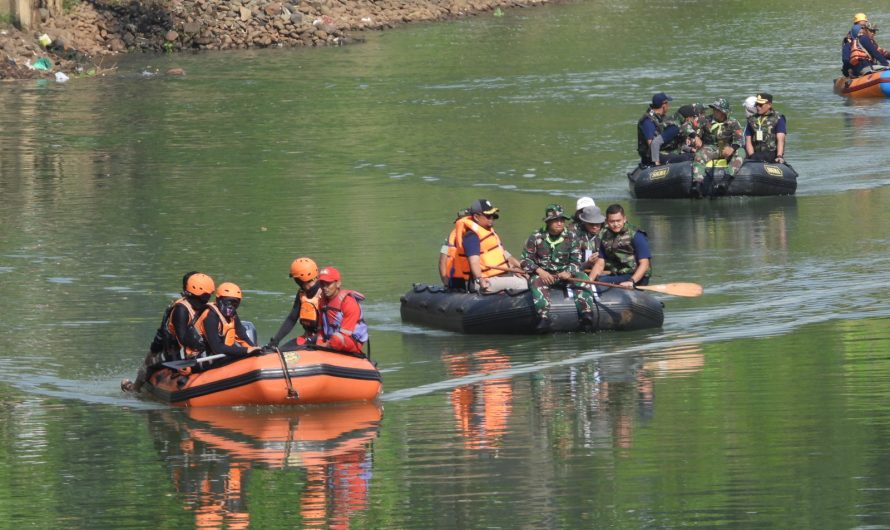 Dandim 0613 Ciamis bersama Forkopimda dan BBWS Citanduy Susur Sungai memperingati Hari Sungai Nasional