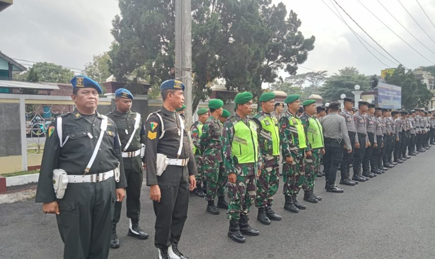 Puluhan Personil Kodim 0613/Ciamis Ikuti Apel Gabungan Operasi Zebra Lodaya 2024