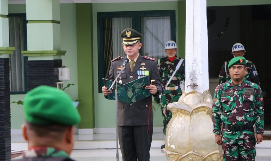 Kodim 0613/Ciamis Gelar Upacara Hari Pahlawan Tahun 2024