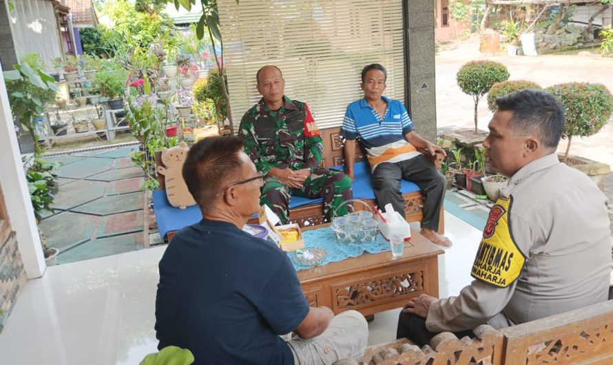 Terus Jaga Hubungan Baik, Babinsa Koramil 1313/Banjar Melaksanakan Komsos Dengan Warga Binaan