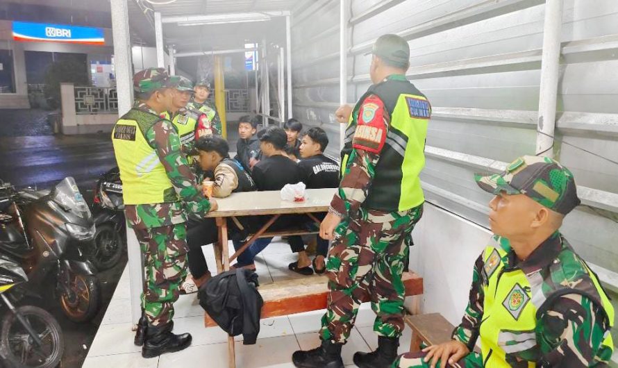 Patroli Mandiri Koramil 1309/Panawangan, Antisipasi Gangguan Kamtibmas