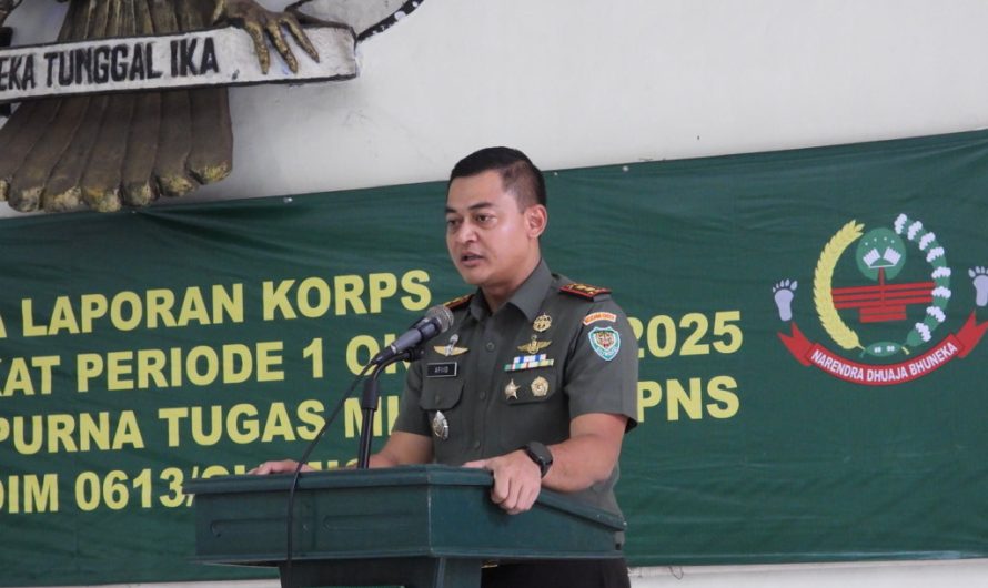 Dandim 0613/Ciamis: Kenaikan Pangkat Adalah Amanah, Purna Tugas Adalah Kehormatan