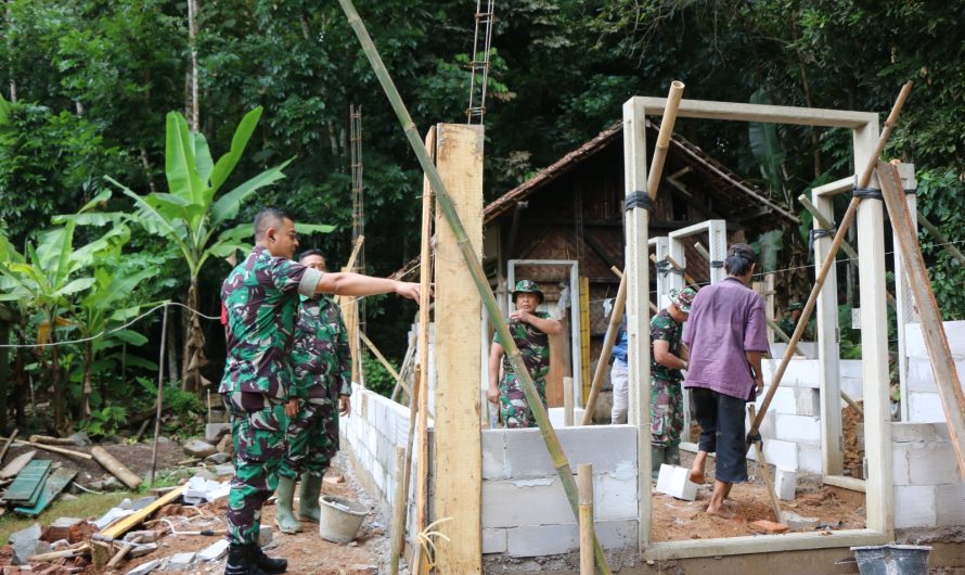 Lewat TMMD, TNI dan Warga Bersatu Bangun Desa Lebih Maju dan Sejahtera