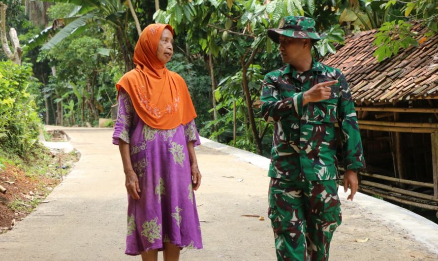 Akses Jalan Mulai Terbuka, Warga Sukamulya Rasakan Manfaat TMMD ke-126 Kodim Ciamis