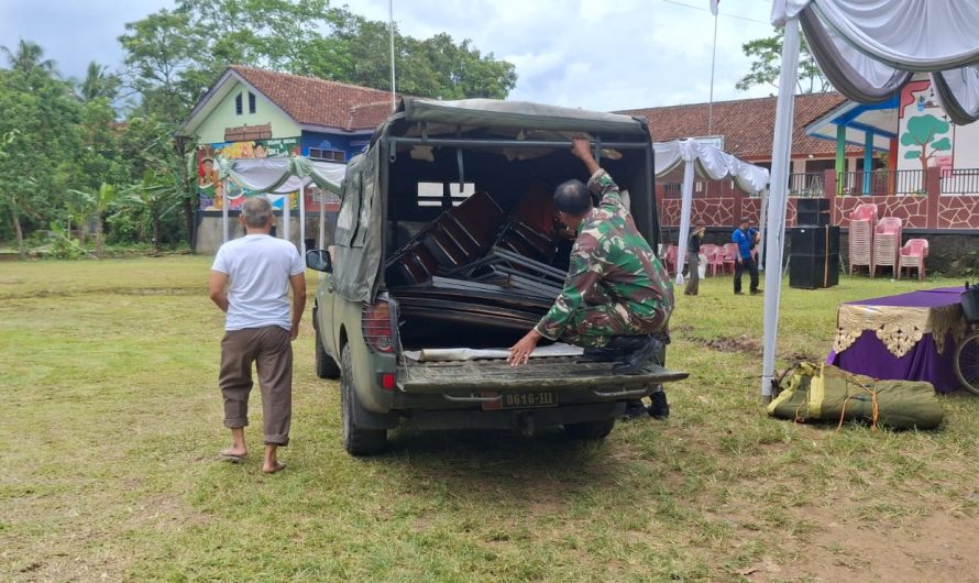 Jelang Penutupan TMMD ke-126, Kodim 0613/Ciamis Lakukan Persiapan Akhir di Desa Sukamulya